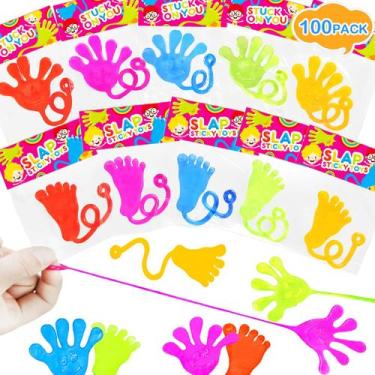 Imagem de Brinquedos Party Favors Sticky Hands Leetous para crianças (100 unidad