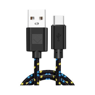 Imagem de Cabo USB Tipo C De Carregamento Rápido 2.4A Para Xiaomi Huawei Samsung