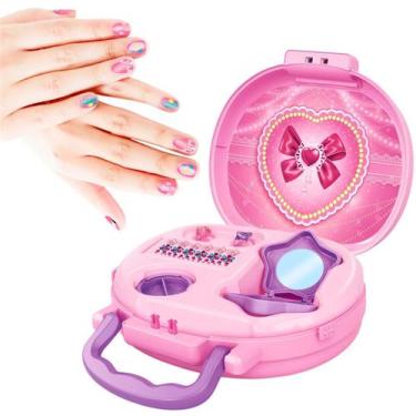 Imagem de Kit Manicure Infantil Fashion Unha Maleta Com Acessórios - DM TOYS