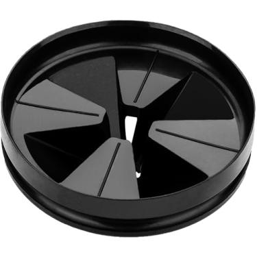 Imagem de Tampa de descarte de lixo 3 3/8 protetor contra respingos QCB-AM, substituição de filtro de ralo de pia para série Insinkerator Evolution, tampa de drenagem removível e silenciosa para eliminação de