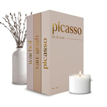 Imagem de Globe in One Livros decorativos grandes para decoração de casa - livros de mesa de centro de estética para decoração - livro falso para decoração - armazenamento de fotos e como uma caixa de lembrança