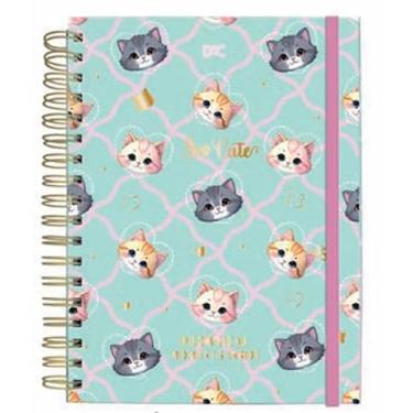 Imagem de DAC - Caderno Smart Universitário com 80 folhas (90g) Fechamento em Elástico - So Cute Cat