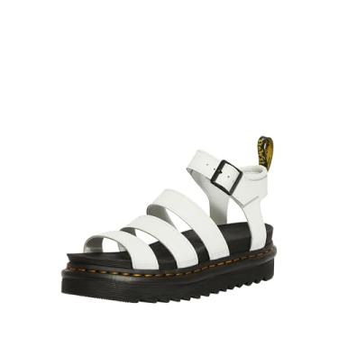 Imagem de Dr. Martens Sandália feminina Blaire, Couro branco, 36