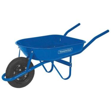 Imagem de Carrinho de Mão com Caçamba 50L Metálica Rasa - TRAMONTINA