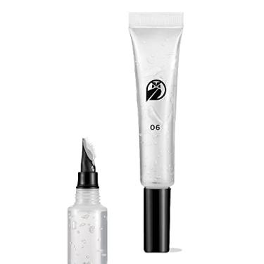 Imagem de Stryx Pente masculino de gel para sobrancelhas e barba – Feito nos EUA, cuidado com a barba bom para sobrancelhas com aplicador de pincel - Aloe Vera hidratante, bambu e extratos de pepino para