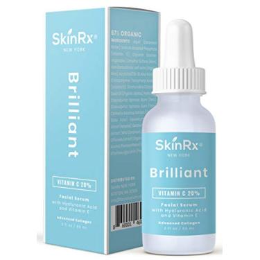 Imagem de Soro de vitamina C com fórmula de colágeno e vitamina E de ácido hialurônico [frasco grande de 59 ml] – aperta, ilumina e hidrata a pele para uma aparência mais jovem e radiante