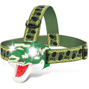 Imagem de Farol DX DA XIN Dinosaur T-Rex LED para crianças ao ar livre