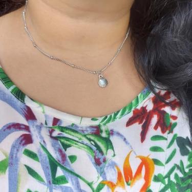 Imagem de Colar Gargantilha Concha do Mar