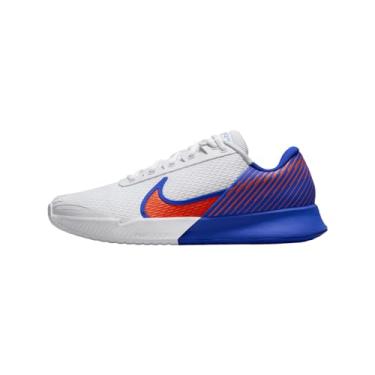 Imagem de Nike Tênis masculino Air Zoom Vapor Pro 2 Hc, Branco/Hyper Royal/Hyper Crimson, 39 BR