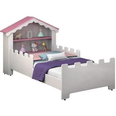 Imagem de Conjunto Mini Cama E Colchão Magia Infantil Quarto Menina - Sambare De
