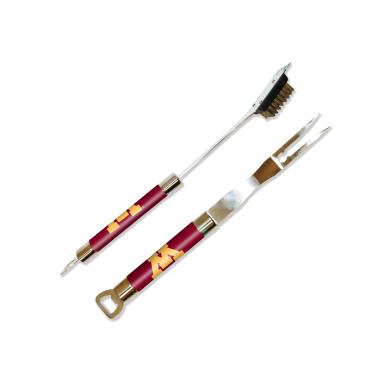 Imagem de NCAA Minnesota Golden Gophers Conjunto de limpador de garfo e grelha