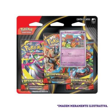 Imagem de Blister Triplo ME01 Megaevolução - Drifloon - Copag