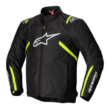 Imagem de Jaqueta Alpinestars T SPS V2 WP Preta Branco e Amarelo Fluo-Masculino