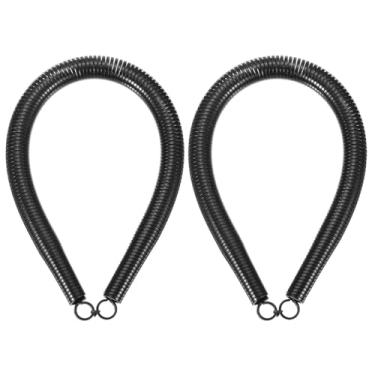 Imagem de HARFINGTON 2 peças Dobrador de tubo de mola de PVC 22,2 mm OD 520 mm de comprimento tipo C mola de dobra de tubo para dispositivos de dobra de tubos em energia hidráulica doméstica, preto