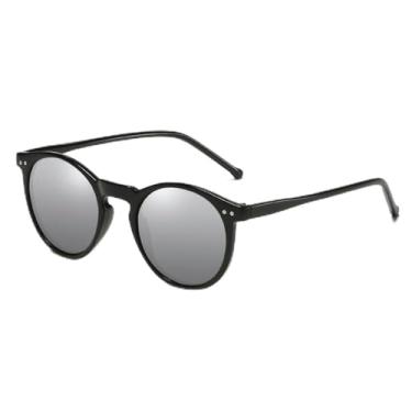 Imagem de Óculos de sol rebite masculino e feminino redondo UV400 para esportes ao ar livre, corrida e equitação, 03