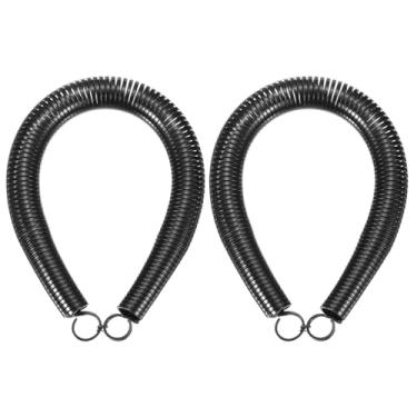 Imagem de HARFINGTON 2 peças dobrador de tubo de mola de PVC 27,5 mm OD 450 mm de comprimento tipo C mola de dobra de tubo para dispositivos de dobra de tubos em energia hidráulica doméstica, preto