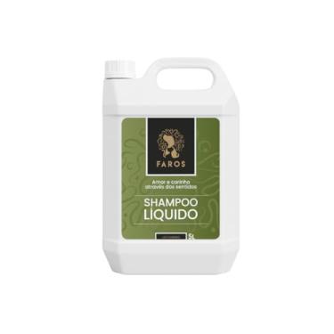 Imagem de FAROS Shampoo Cães Gatos Todas Pelagens Fragrância Suave 5 Litros (5 Litros)