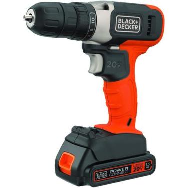 Imagem de Parafusadeira Furadeira de Impacto Black+Decker VRR 2 Velocidades Bivo