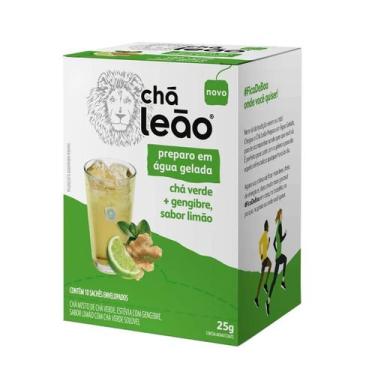 Imagem de Chá Leão sabor Chá Verde, Gengibre e Limão 10 sachês de 2,5g - Chá Leã