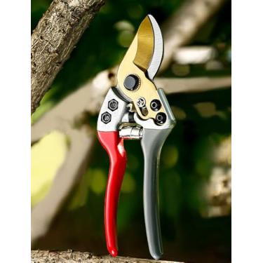 Imagem de Tesouras de poda de bypass profissionais, tesouras de jardim premium super afiadas, tesouras de poda para jardinagem, cortadores de sebes de jardim, podadores portáteis, ferramenta de tesoura de