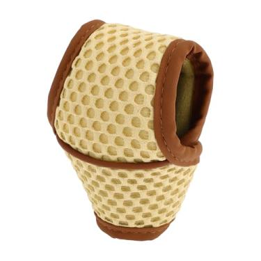 Imagem de Capa universal para manípulo de mudança de marchas protetor de manípulo automotivo manual tecido 1 peça antiderrapante bege