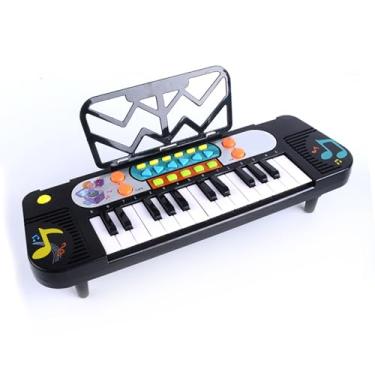 Imagem de XUXHOU Teclado Eletrônico para Crianças, Instrumento Portátil de Aprendizagem de Música para Iniciantes, para Escola Em Casa (25 teclas 11 modos)