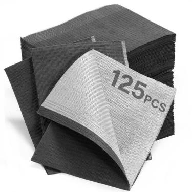 Imagem de Babadores dentários LA MIERE, pacote 125, descartáveis, 33x46 cm