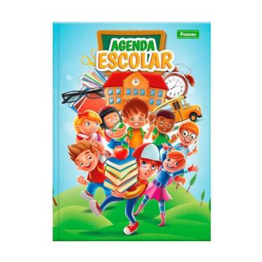 Imagem de Agenda Escolar Permanente Capa Dura 96Fls