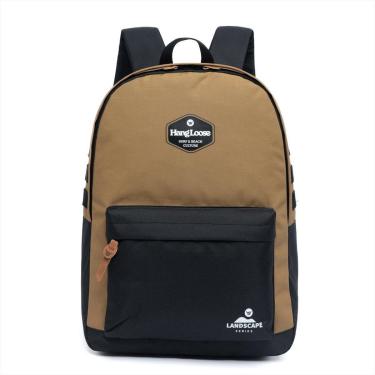 Imagem de Mochila Hang Loose Escolar Resistente Espaçosa Casual-Unissex