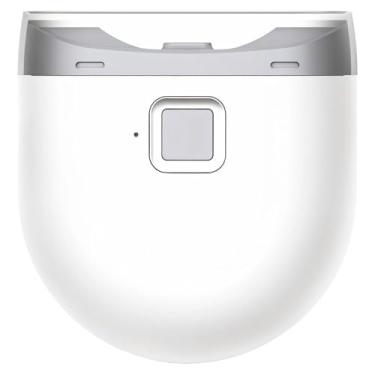 Imagem de Cortador e moedor de unhas elétrico portátil, aparador seguro de velocidade dupla para bebês, carregamento USB, indicador de LED, silencioso, ideal para uso familiar