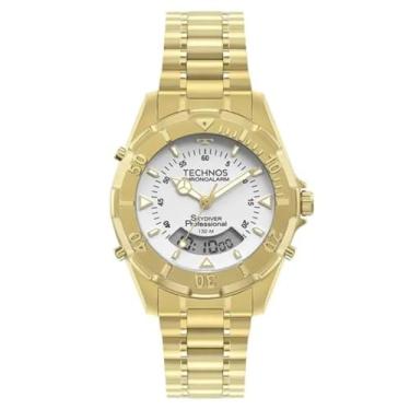 Imagem de Relógio Technos Skydiver WT2050AFN/1B Dourado Masculino
