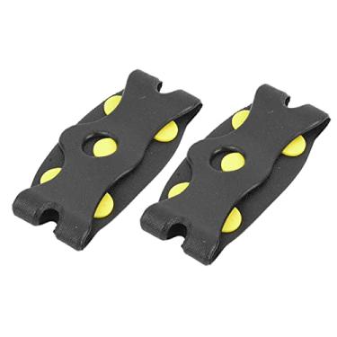 Imagem de Sapatos de Gelo, 1 par de Botas de Grampos de Garra de Primavera Com 5 Dentes Anti-queda para Esqui de Gelo Capa Acessório para Mulheres Ferramentas de Escalada Montanhismo