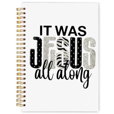 Imagem de WARDOS Diário de Jesus para mulheres, caderno espiral cristão 14 x 21 cm, presentes femininos baseados na fé cristã, diário de oração bíblica para mulheres, caderno de oração da Bíblia para mulheres