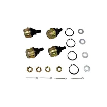 Imagem de Guiyint Kit de junta esférica superior/inferior compatível com Honda TRX 420/450/500/650/680 Foreman Rubicon Rincon 1998-2017, substitui 51375-HP5-601, pacote com 4