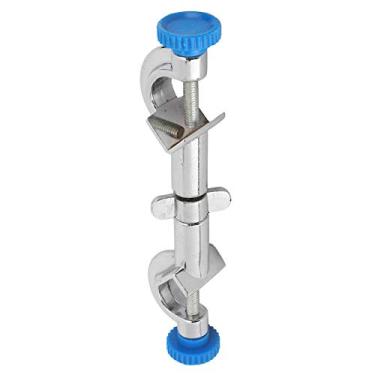 Imagem de Braçadeira de suporte de laboratório Clipe de direção ajustável de liga de zinco Ferramentas de laboratório Equipamento experimental Superfície galvanizada durável à prova de