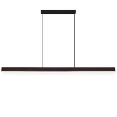 Imagem de Luminária Pendente Teto Led Integrado 6000K 110V 1M Preto - Single Lig