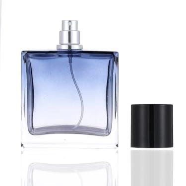 Imagem de Enslz Frasco De Perfume Spray Cosmético Recarregável, Atomizador De Névoa Fina De Vidro Vazio, Recipiente De Óleo Essencial Para Viagem 100Ml /3,4Oz (100Ml)
