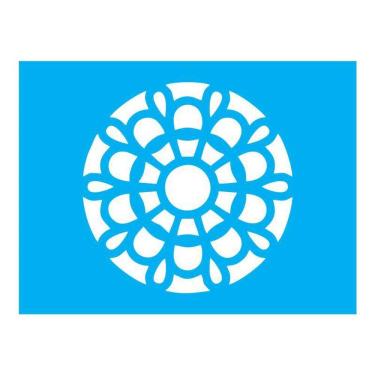 Imagem de Stencil Tamako Mandala - 15X20Cm - Ref A2911