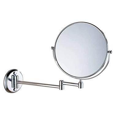 Imagem de LMJYU Espelho de mesa, banheiro, montado na parede, penteadeira, espelho de banheiro espelho de vaidade espelho espelho de banheiro espelho telescópico espelho cosmético