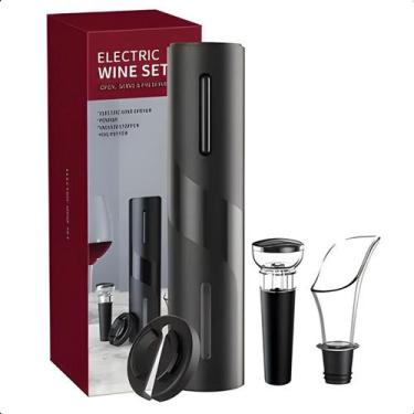 Imagem de Abridor De Vinhos Saca Rolhas Elétrico Inovador Usb - Facilita