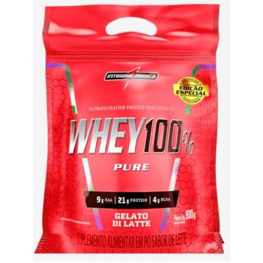 Imagem de IM WHEY 100% PURE GELATO DI LATTE 900G POUCH - Super Mass Gainer