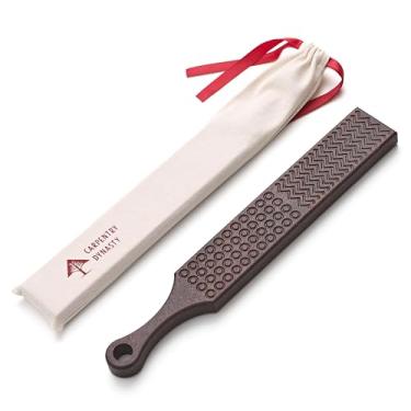 Imagem de Tábua de massa e manteiga de madeira exótica sólida premium – Máquina de massa de madeira feita à mão para nhoque, Cavatelli e Garganelli – Utensílios de cozinha com padrão de manteiga (Merbau