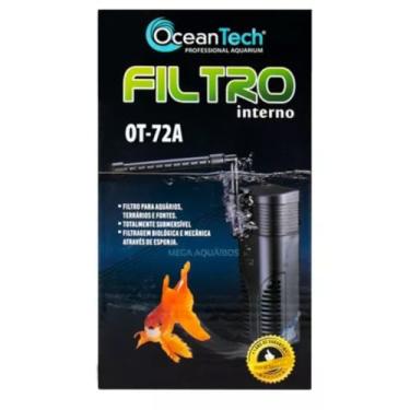 Imagem de Filtro Interno Ocean Tech Ot 72A 350L/H Aquários Até 40L