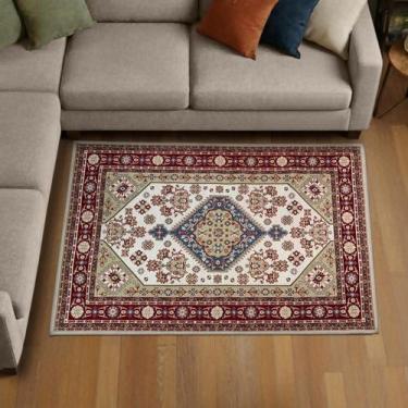 Imagem de 1 Tapete Passadeira Sala Sofá Antiderrapan 100X150 Tu M03 Vm - Idealiz