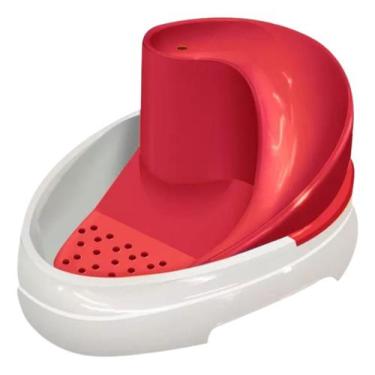 Imagem de Bebedouro Fonte Cascata Toboágua Cão E Gato 2,5l Bivolt - Mec Pet, Ver