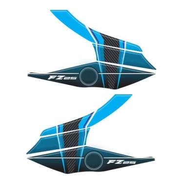 Imagem de Adesivo Protetor Carenagem Compatível Com Moto Fazer 250 Fz25