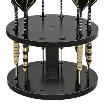 Imagem de Organizador De Dardos,Porta Dardos de Exibição com Doze Espaços - Organizador De Pontas De Dardo Em | Para Mesa De Escritório Casa Quarto Sala De Jogos Bar Parque Infantil Ao Ar Livre