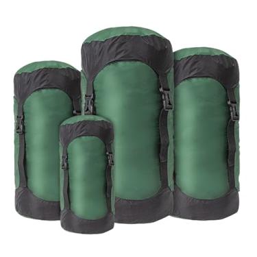 Imagem de Saco de Compressão para Armazenamento Sacode Dormir Organizador Portátil Camping 40D Ripstop Viajantes Resistente a Rasgos Roupas e Mercadorias Ideal Atividades