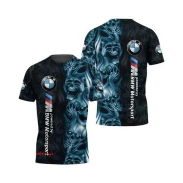 Imagem de Camiseta Masculina De Manga Curta BMW Summer M Power Sports Racing Car