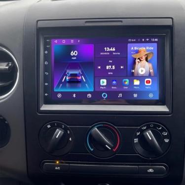 Imagem de Katutude Android 13 estéreo automotivo para Ford F150 F250 2004-2014 | 7 telas sensíveis ao toque sem fio para CarPlay e Android Auto GPS 4G + 64G Bluetooth WiFi SWC + câmera reserva AHD